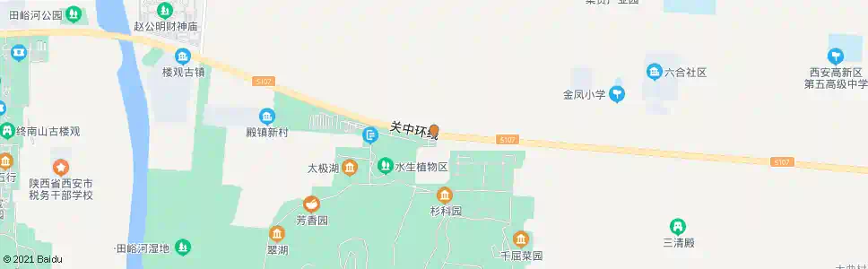 西安财神故里_公交站地图_西安公交_妙搜公交查询2025
