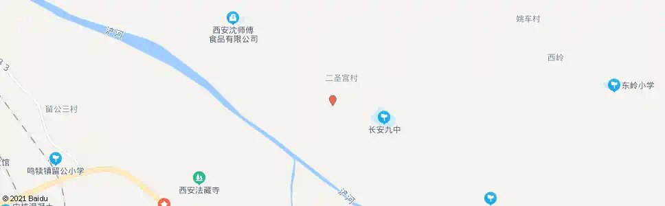 西安二圣宫村_公交站地图_西安公交_妙搜公交查询2025