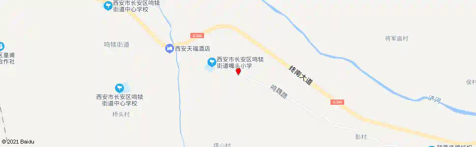 西安嘴头村委会_公交站地图_西安公交_妙搜公交查询2025