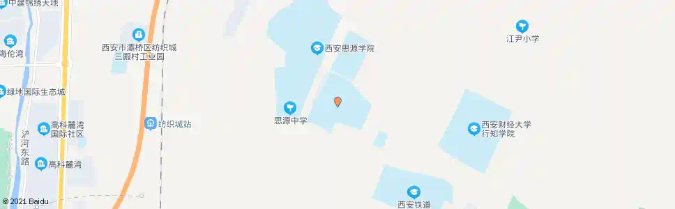 西安海棠学院_公交站地图_西安公交_妙搜公交查询2025