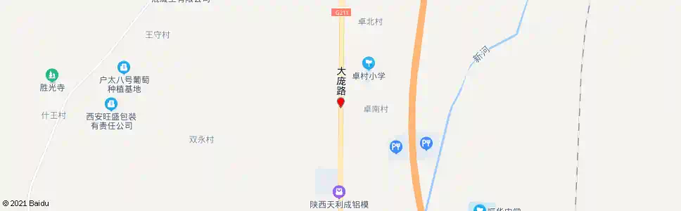 西安凿齿南村_公交站地图_西安公交_妙搜公交查询2025