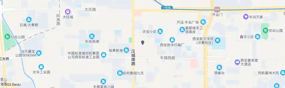 西安制药厂_公交站地图_西安公交_妙搜公交查询2025