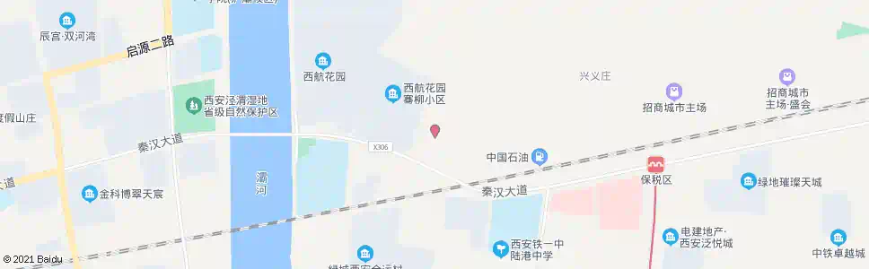 西安解放村_公交站地图_西安公交_妙搜公交查询2025