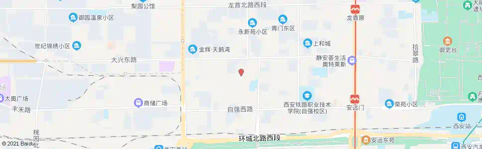 西安大观园商城_公交站地图_西安公交_妙搜公交查询2025