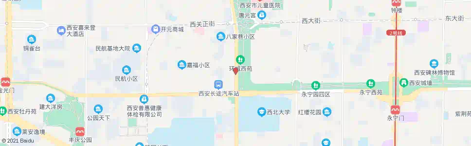 西安水司_公交站地图_西安公交_妙搜公交查询2025