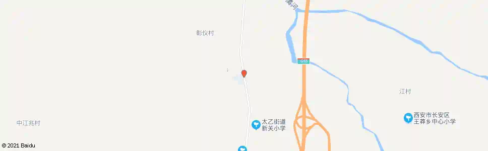 西安关家村_公交站地图_西安公交_妙搜公交查询2025