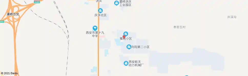 西安雅苑小区_公交站地图_西安公交_妙搜公交查询2025