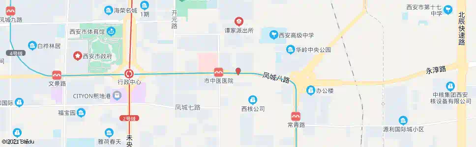 西安张家堡新区_公交站地图_西安公交_妙搜公交查询2025