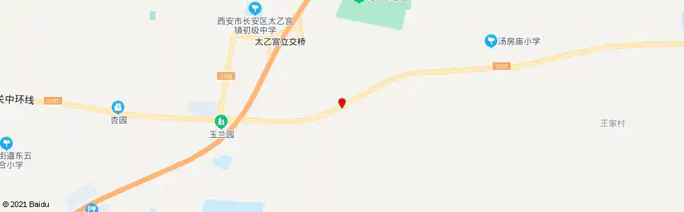 西安白家湾_公交站地图_西安公交_妙搜公交查询2025