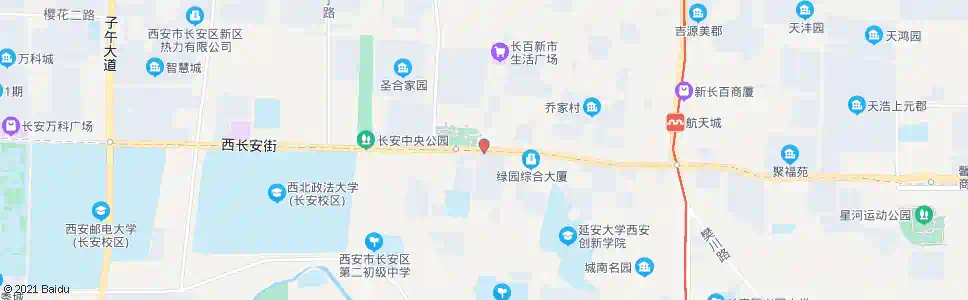 西安太阳新城_公交站地图_西安公交_妙搜公交查询2025