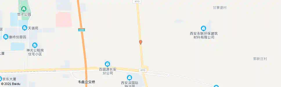 西安三益村_公交站地图_西安公交_妙搜公交查询2025