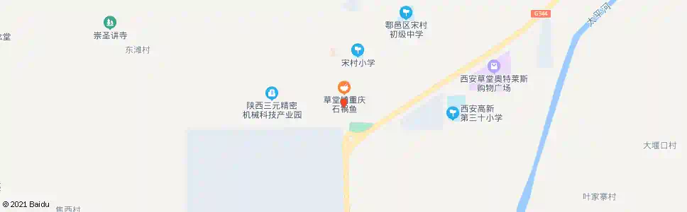 西安宋南村_公交站地图_西安公交_妙搜公交查询2025