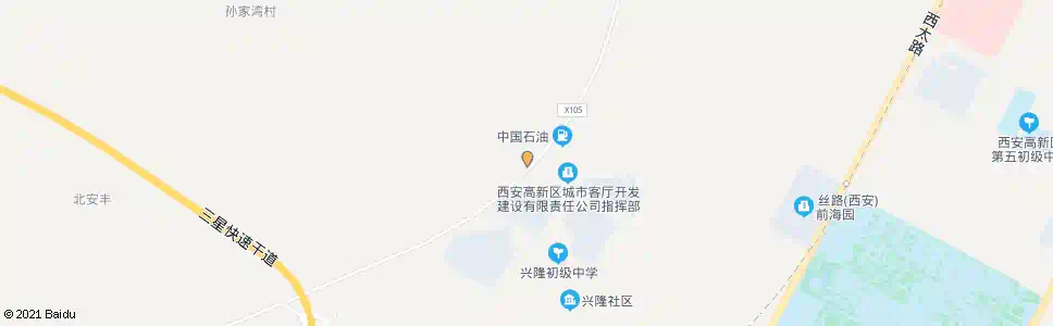 西安东楼子村_公交站地图_西安公交_妙搜公交查询2025