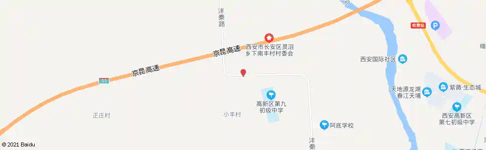 西安上南丰_公交站地图_西安公交_妙搜公交查询2025