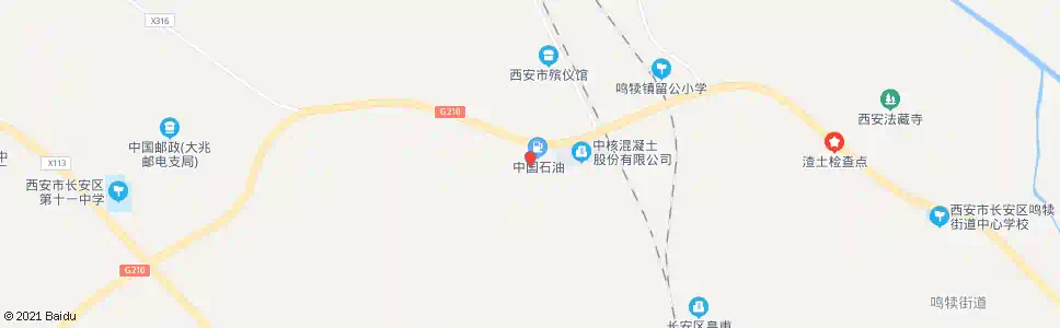 西安凤栖山墓园北区_公交站地图_西安公交_妙搜公交查询2025