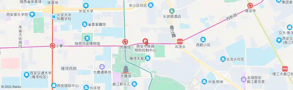西安中华十字_公交站地图_西安公交_妙搜公交查询2025