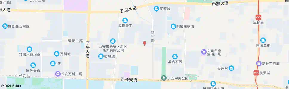 西安首帕张村_公交站地图_西安公交_妙搜公交查询2025