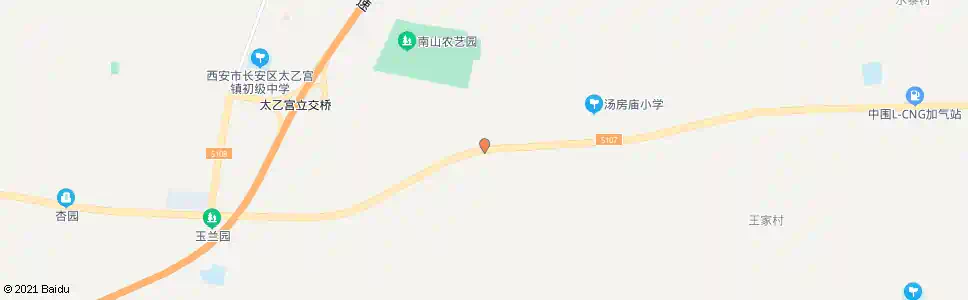 西安莽安岭_公交站地图_西安公交_妙搜公交查询2025