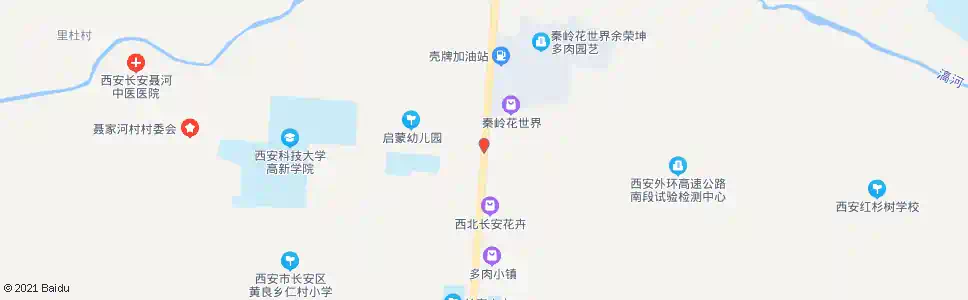 西安下北良村_公交站地图_西安公交_妙搜公交查询2025