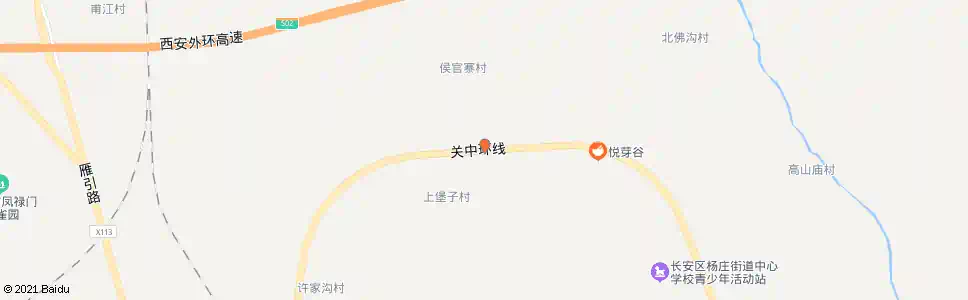 西安太兴山_公交站地图_西安公交_妙搜公交查询2025