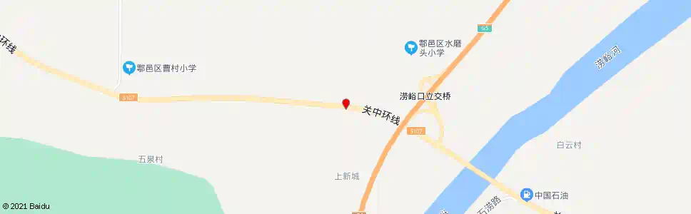 西安上涧子_公交站地图_西安公交_妙搜公交查询2025