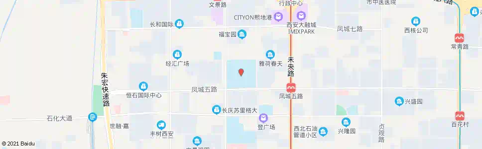 西安祝村中学_公交站地图_西安公交_妙搜公交查询2025