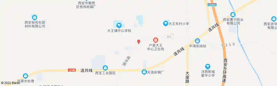 西安大王_公交站地图_西安公交_妙搜公交查询2025