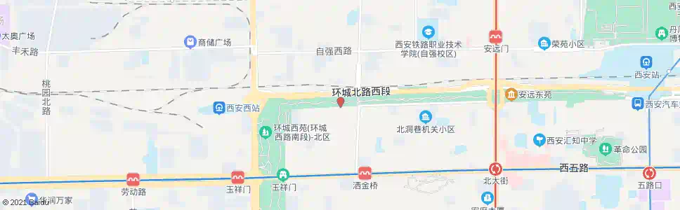 西安小北门_公交站地图_西安公交_妙搜公交查询2025