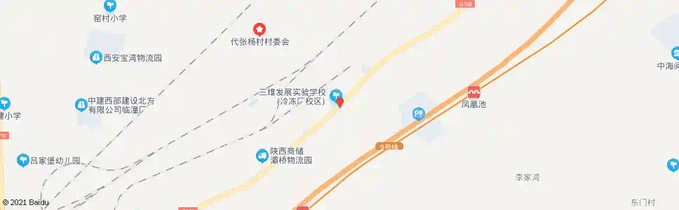 西安冷冻厂_公交站地图_西安公交_妙搜公交查询2025
