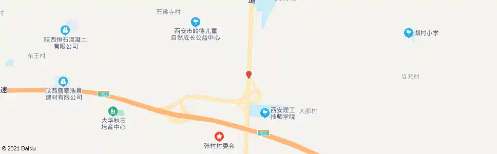 西安葛村_公交站地图_西安公交_妙搜公交查询2025