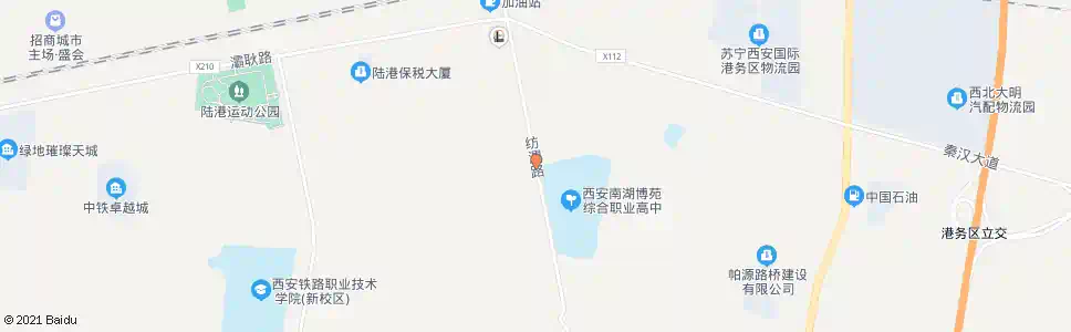西安灞桥杨庄_公交站地图_西安公交_妙搜公交查询2025