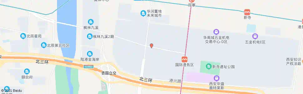 西安杏渭路公交枢纽站_公交站地图_西安公交_妙搜公交查询2025
