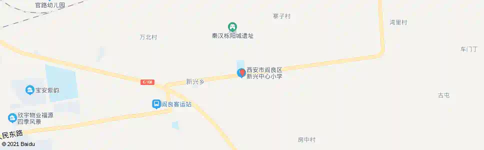 西安新兴小学_公交站地图_西安公交_妙搜公交查询2025