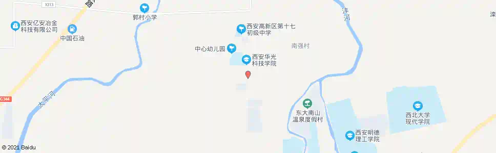 西安高新技术学院_公交站地图_西安公交_妙搜公交查询2025