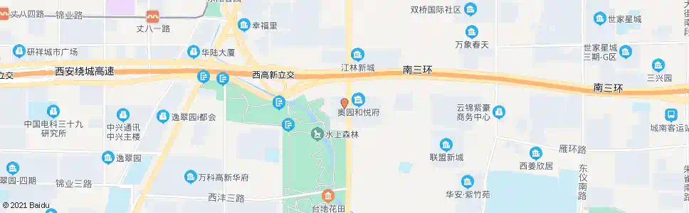 西安齐王村_公交站地图_西安公交_妙搜公交查询2025