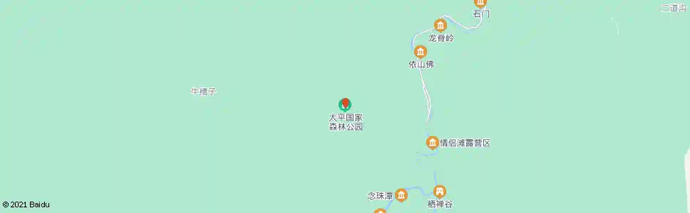 西安太平森林公园_公交站地图_西安公交_妙搜公交查询2025