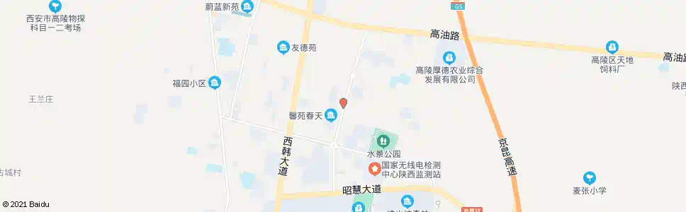 西安高陵区环保局_公交站地图_西安公交_妙搜公交查询2025