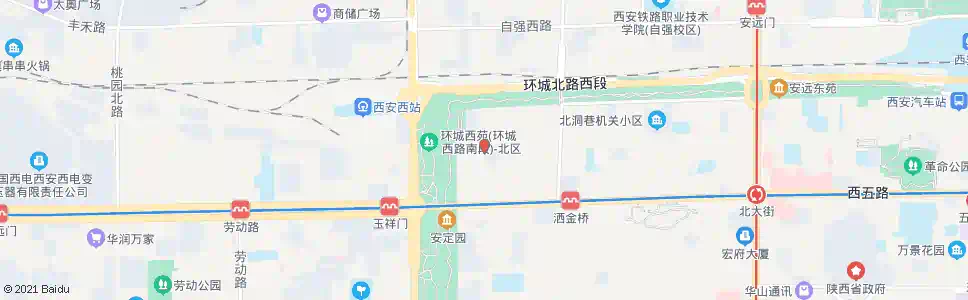 西安广仁寺_公交站地图_西安公交_妙搜公交查询2025