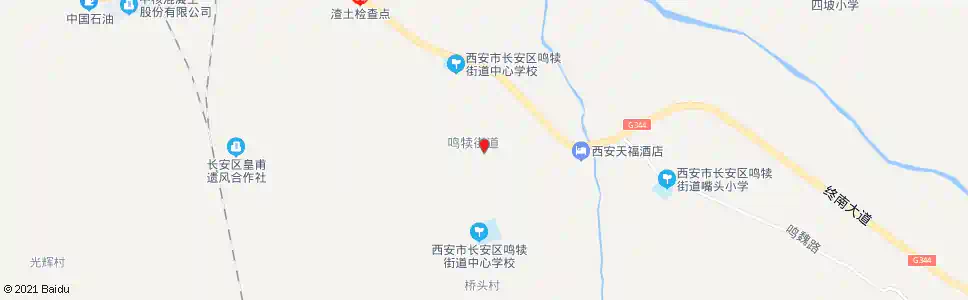 西安鸣犊_公交站地图_西安公交_妙搜公交查询2025