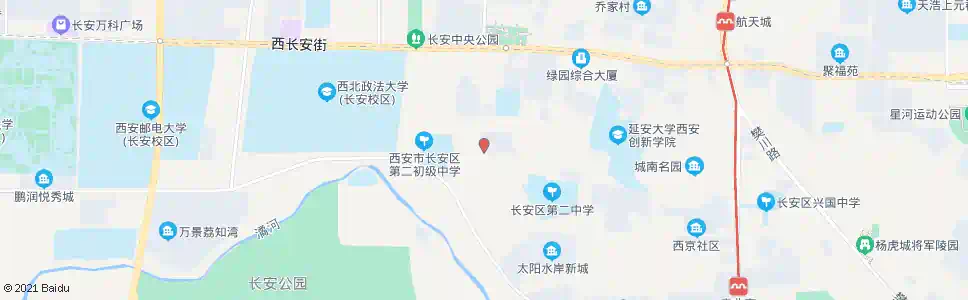 西安水磨村_公交站地图_西安公交_妙搜公交查询2025