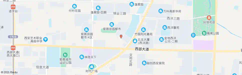 西安怡园路_公交站地图_西安公交_妙搜公交查询2025