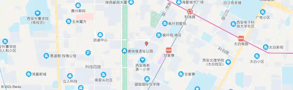 西安高新二路_公交站地图_西安公交_妙搜公交查询2025