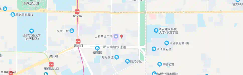 西安幸福路_公交站地图_西安公交_妙搜公交查询2025