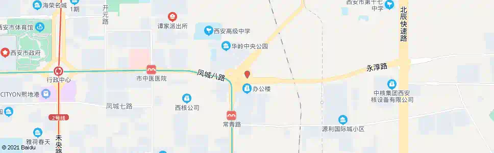 西安徐家堡_公交站地图_西安公交_妙搜公交查询2025