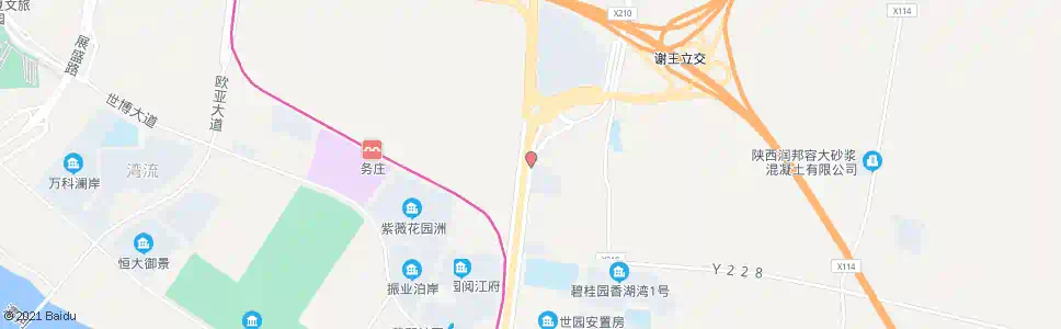 西安雾庄_公交站地图_西安公交_妙搜公交查询2025