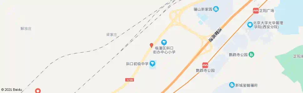西安斜口_公交站地图_西安公交_妙搜公交查询2025