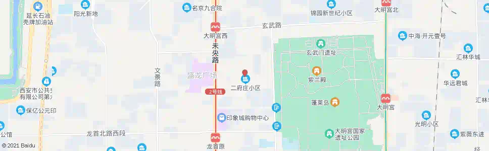西安五府_公交站地图_西安公交_妙搜公交查询2025