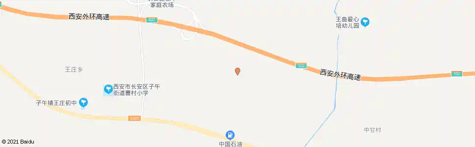 西安满江红村_公交站地图_西安公交_妙搜公交查询2025