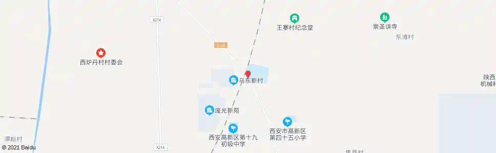 西安户县五中_公交站地图_西安公交_妙搜公交查询2025
