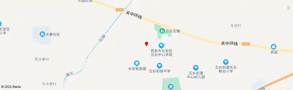 西安五台留村_公交站地图_西安公交_妙搜公交查询2025